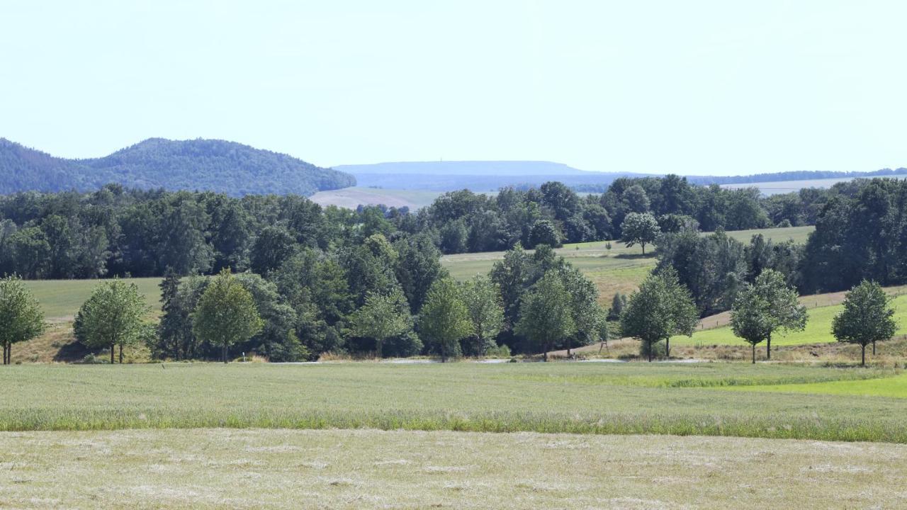 Auszeit Mit Weitblick In Der Saechsischen Schweiz - Kleiner Bauernhof Mit Tieren Und Wallbox Rathmannsdorf Esterno foto