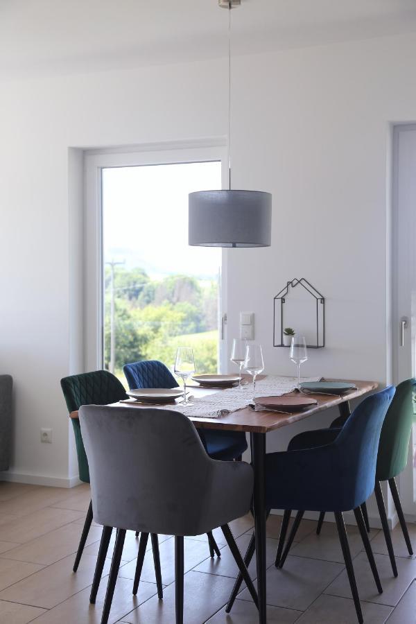Auszeit Mit Weitblick In Der Saechsischen Schweiz - Kleiner Bauernhof Mit Tieren Und Wallbox Rathmannsdorf Esterno foto
